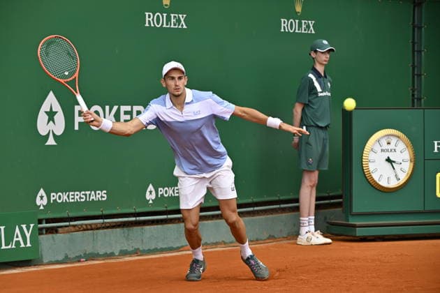 Tennis - Monte Carlo Rolex Masters 2026 - ATP, Tennis Herren - 06 04 2026 - Tennis - Monte Carlo Rolex Masters 2026 - ATP - 06 04 2026 - Matteo Arnaldi - Italie Monaco  Copyright: xChryslenexCaillaudx xPsnewzx