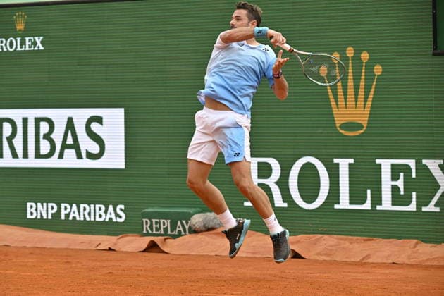 Tennis - Monte Carlo Rolex Masters 2026 - ATP, Tennis Herren - 06 04 2026 - Tennis - Monte Carlo Rolex Masters 2026 - ATP - 06 04 2026 - Stan Wawrinka - Suisse Monaco  Copyright: xChryslenexCaillaudx xPsnewzx