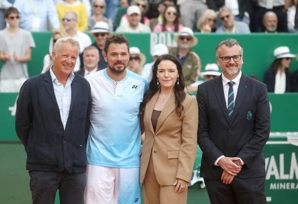 Monte-Carlo Rolex Master Tennis PHOTOPQR NICE MATIN Cyril Dodergny ; Roquebrune-cap-martin ; 06 04 2026 ; Roquebrune-cap-martin le 06 04 2026 - Monte-Carlo Country Club - Monte-Carlo Rolex Master - 32eme de finale - Defaite et dernier match au Rolex Master pour le Suisse Stan Wawrinka Rolex Monte-Carlo Masters at Monte-Carlo Country Club on April 06, 2026 in Monte-Carlo. Roquebrune-cap-martin France  Copyright: xPHOTOPQR NICExMATIN MAXPPPxCyrilxDodergnyx 20260406NIM5583 20260406NIM5583