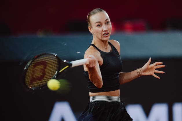 TENNIS - WTA, Tennis Damen Upper Austria Ladies Linz LINZ,AUSTRIA,06.APR.26 - TENNIS - WTA Tour, Upper Austria Ladies Linz. Image shows Anastasia Potapova (AUT).  GEPAxpictures xAlexanderxSolc