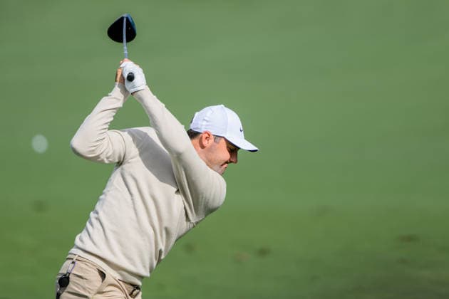 260406 Scottie Scheffler of the United States during practice at the range prior to the 2026 Masters Golf Tournament on April 6, 2026 in Augusta Photo Petter Arvidson BILDBYRAN kod PA PA1190 golf masters bbeng the masters augusta  Copyright: PETTERxARVIDSON BB260406PA035
