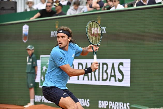 Tennis - Monte Carlo Rolex Masters 2026 - ATP, Tennis Herren - 06 04 2026 - Tennis - Monte Carlo Rolex Masters 2026 - ATP - 06 04 2026 - Stefanos Tsitsipas - Grece Monaco  Copyright: xChrysleneCaillaud xPsnewzx