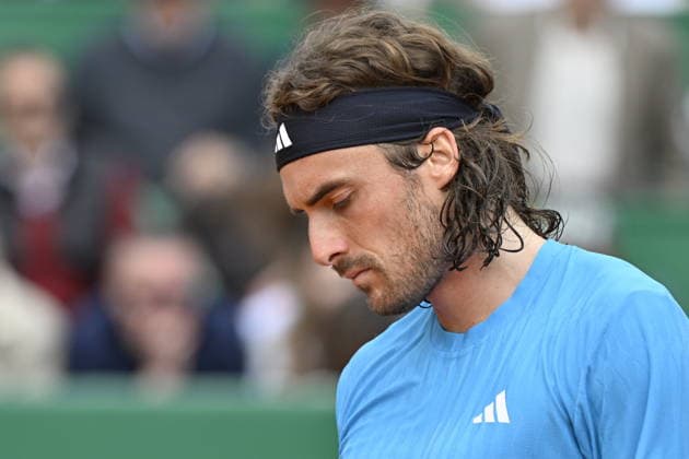 Tennis - Monte Carlo Rolex Masters 2026 - ATP, Tennis Herren - 06 04 2026 - Tennis - Monte Carlo Rolex Masters 2026 - ATP - 06 04 2026 - Stefanos Tsitsipas - Grece Monaco  Copyright: xChrysleneCaillaud xPsnewzx