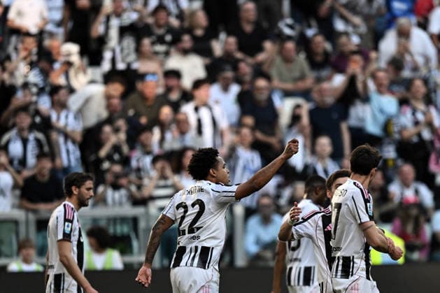 Db Torino 06 04 2026 - campionato di calcio serie A Juventus-Genoa foto Daniele Buffa Image nella foto: esultanza gol Weston McKennie 