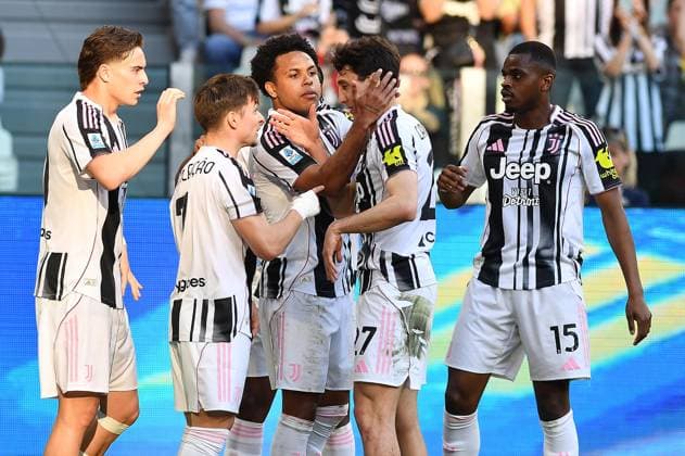 Foto IPP Massimo Rana Torino 05-04-2026 Calcio Campionato di Serie A 2025 2026 Juventus-Genoa nella foto esulta weston mckennie Italy Photo Press - World Copyright italy ITALY  Copyright: xR4924_italyphotopressx