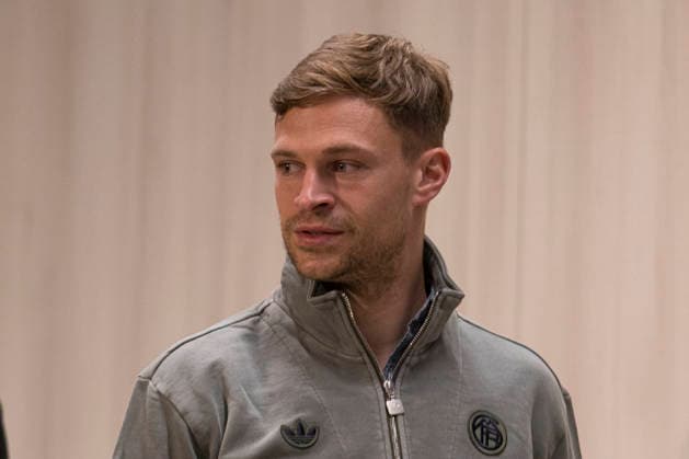 Bayern Munich Press Conference prior UEFA Champions League 2025 26 Quarter Final First Leg MADRID, SPAIN APRIL 6 Joshua Kimmich, of Bayern Munich, is seen Santiago Bernabeu stadium ahead of the UEFA Champions League 2025 26 Quarter Final First Leg against Real Madrid CF at estadio Santiago BernabÃ u on April 6, 2026 in Madrid, Spain Valdebebas Ciudad Real Madrid Madrid Spain Madrid Madrid Madrid Spain Copyright: xAlejandroxMatiasx