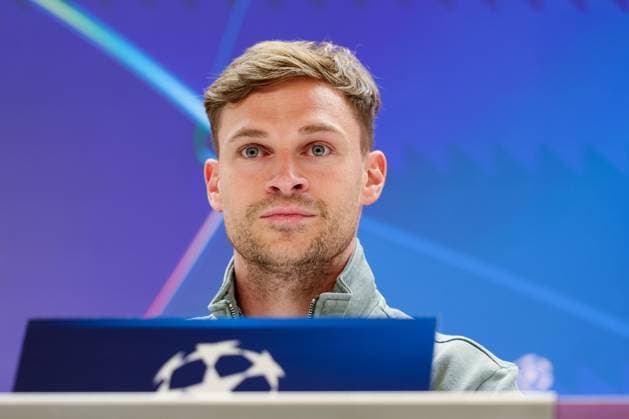 Joshua Kimmich 6 FC Bayern Muenchen , Press conference, FC Bayern Muenchen, Football, Men, UEFA Champions League, Season 2025 2026, Press conference before the quarter-final first leg Quarter Finals 1st Leg against Real Madrid, 06 04 2026 Madrid Madrid Spain Copyright: xkolbert-press MartinxAgüerax