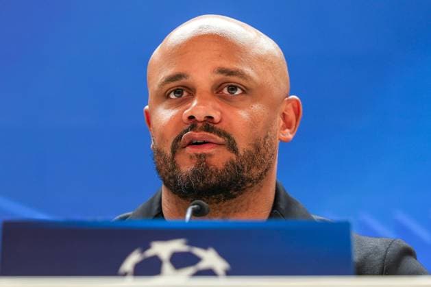 Head Coach Vincent Kompany FC Bayern Muenchen , Press conference, FC Bayern Muenchen, Football, Men, UEFA Champions League, Season 2025 2026, Press conference before the quarter-final first leg Quarter Finals 1st Leg against Real Madrid, 06 04 2026 Madrid Madrid Spain Copyright: xkolbert-press MartinxAgüerax