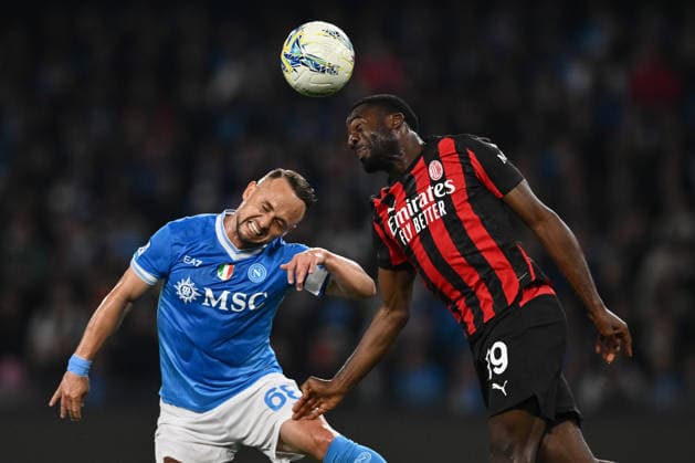 Football, Italy, SSC Napoli - AC Milan
