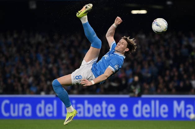 As Napoli 06 04 2026 - campionato di calcio serie A Napoli-Milan foto Antonello Sammarco Image nella foto: Scott McTominay 