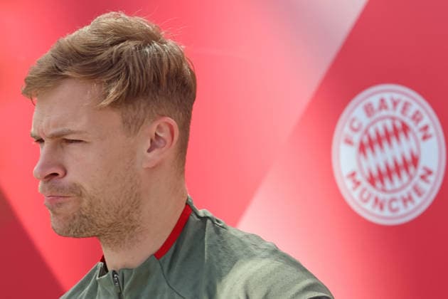 6 Joshua Kimmich, Portraet, Portrait, Football Final training before UEFA Champions League match Real Madrid CF FC Bayern München 06 04 2026 Training ground, Säbenerstr PHOTO Mladen Lackovic LakoPress