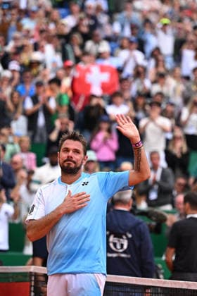Rolex Monte-Carlo Masters - Men s Singles - S Baez v S Wawrinka Stan Wawrinka (SUI) during his first and last round match at the 2026 Rolex Monte-Carlo Masters in Monte-Carlo, MONACO, on April 6th, 2026. Photo by Corinne Dubreuil ABACAPRESS.COM Monte Carlo Monaco  Copyright: xDubreuilxCorinne ABACAx