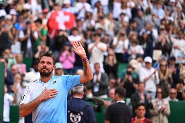 Tennis, ATP tournament in Monte Carlo, farewell to Stan Wawrinka
