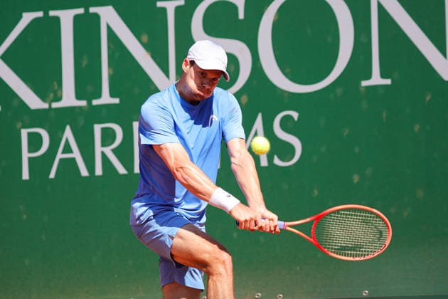 Sandro KOPP (AUT) during ATP, Tennis Herren Challenger Monza, International Tennis match in Monza, Italy, April 07 2026  Copyright: xRobertaxCorradin IPAxSportx xipa-agency.netx xx IPA_73803421 IPA_Agency_IPA73803421
