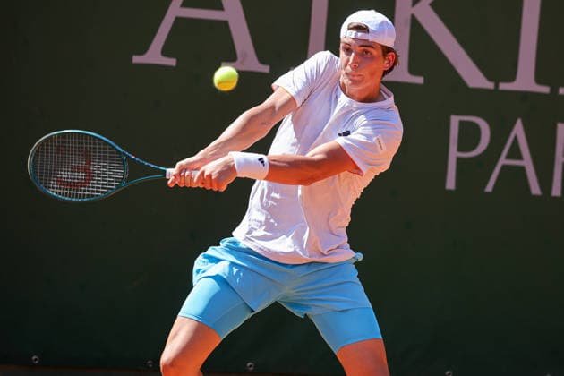 Jacopo VASAMI (ITA) during ATP, Tennis Herren Challenger Monza, International Tennis match in Monza, Italy, April 07 2026  Copyright: xRobertaxCorradin IPAxSportx xipa-agency.netx xx IPA_73803442 IPA_Agency_IPA73803442