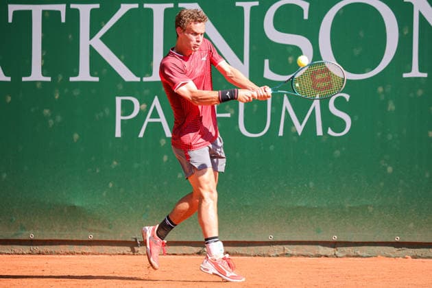 TENNIS - Internazionali di Tennis - ATP, Tennis Herren Challenger Monza Luca VAN ASSCHE (FRA) during ATP Challenger Monza, International Tennis match in Monza, Italy, April 07 2026 Monza Italy  Copyright: xIPAxSport ABACAx