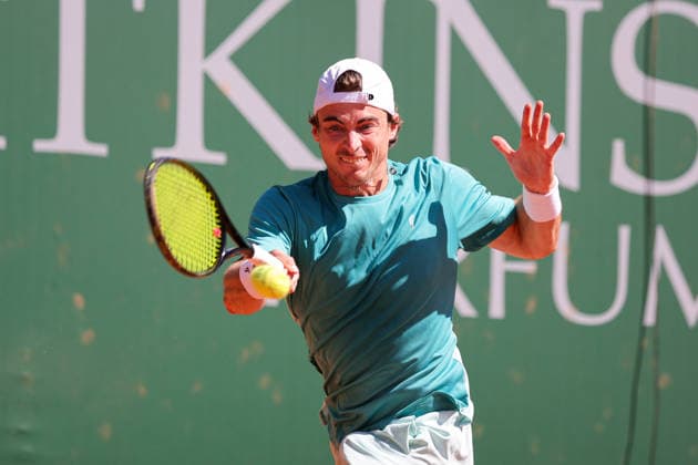 Timofej Skatov (KAZ) during ATP, Tennis Herren Challenger Monza, International Tennis match in Monza, Italy, April 07 2026  Copyright: xRobertaxCorradin IPAxSportx xipa-agency.netx xx IPA_73803429 IPA_Agency_IPA73803429