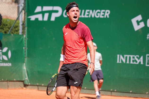TENNIS - Internazionali di Tennis - ATP, Tennis Herren Challenger Monza Marco CECCHINATO (ITA) during ATP Challenger Monza, International Tennis match in Monza, Italy, April 07 2026 Monza Italy  Copyright: xIPAxSport ABACAx
