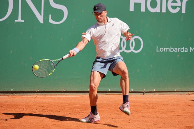 TENNIS - Internazionali di Tennis - ATP, Tennis Herren Challenger Monza Raphael COLLIGNON (BEL) during ATP Challenger Monza, International Tennis match in Monza, Italy, April 07 2026 Monza Italy  Copyright: xIPAxSport ABACAx