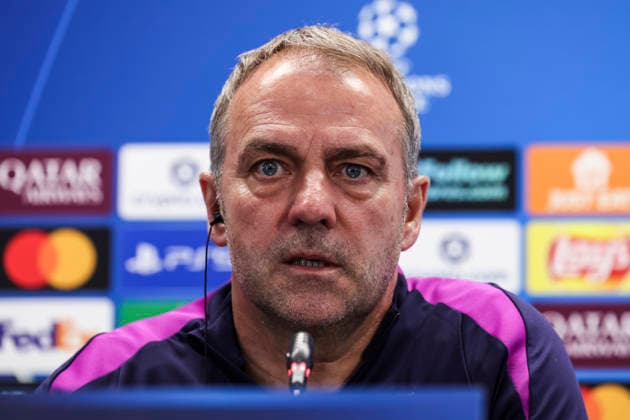 Football, CL, FC Barcelona, Press conference