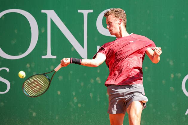 Luca VAN ASSCHE (FRA) during ATP, Tennis Herren Challenger Monza, International Tennis match in Monza, Italy, April 07 2026  Copyright: xRobertaxCorradin IPAxSportx xipa-agency.netx xx IPA_73803407 IPA_Agency_IPA73803407