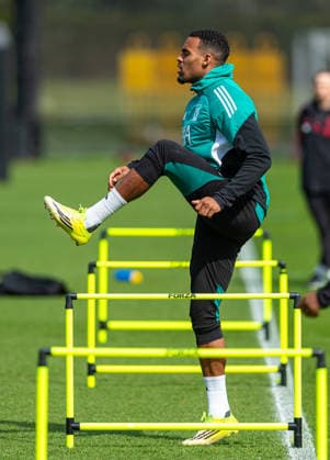 Football - UEFA Champions League - Quarter-FInal - 1st Leg - Paris Saint-Germain FC v Liverpool FC - MD-1 LIVERPOOL, ENGLAND - Tuesday, April 7, 2026: Liverpool s Ryan Gravenberch during a training session at the AXA Training Centre ahead of the UEFA Champions League Quarter-Final 1st Leg match between Paris Saint-Germain FC and Liverpool FC. (Photo by David Rawcliffe Propaganda) LIVERPOOL AXA Training Centre MERSEYSIDE ENGLAND  Copyright: xDavidxRawcliffex P2026-04-07-PSG_Liverpool_MD-1-20