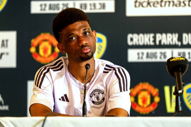 Manchester United, ManU press conference, PK, Pressekonferenz Carton House, Kildare 7 4 2026 Amad Diallo Amad Diallo 7 4 2026  Copyright: x INPHO GracexHaltonx GH_28745 copy