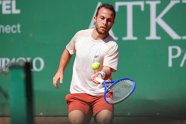 Hugo GASTON (FRA) during ATP, Tennis Herren Challenger Monza, International Tennis match in Monza, Italy, April 07 2026  Copyright: xRobertaxCorradin IPAxSportx xipa-agency.netx xx IPA_73806294 IPA_Agency_IPA73806294