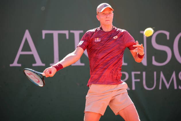 Martin LANDALUCE (ESP) during ATP, Tennis Herren Challenger Monza, International Tennis match in Monza, Italy, April 07 2026  Copyright: xRobertaxCorradin IPAxSportx xipa-agency.netx xx IPA_73806314 IPA_Agency_IPA73806314