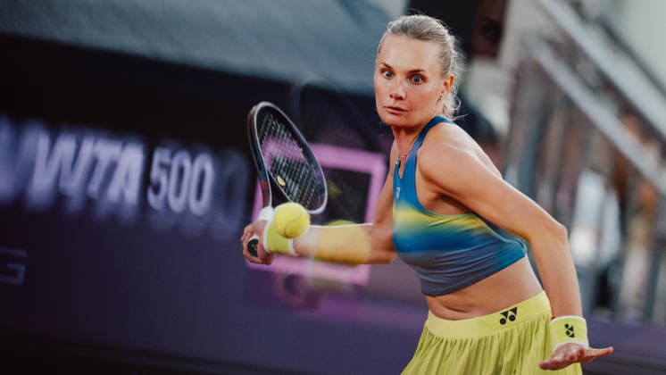 TENNIS - WTA, Tennis Damen Upper Austria Ladies Linz LINZ,AUSTRIA,07.APR.26 - TENNIS - WTA Tour, Upper Austria Ladies Linz. Image shows Dayana Yastremska (UKR).  GEPAxpictures xAlexanderxSolc