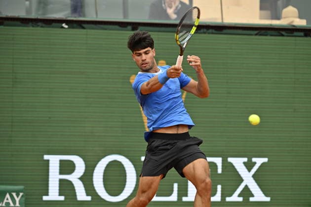 Tennis - Monte Carlo Rolex Masters 2026 - ATP, Tennis Herren - 07 04 2026 - Tennis - Monte Carlo Rolex Masters 2026 - ATP - 07 04 2026 - Carlos Alcaraz - Espagne Monaco  Copyright: xChryslenexCaillaudx Psnewzx
