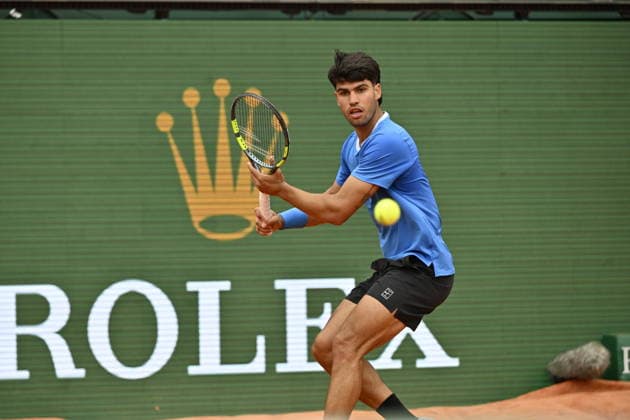 Tennis - Monte Carlo Rolex Masters 2026 - ATP, Tennis Herren - 07 04 2026 - Tennis - Monte Carlo Rolex Masters 2026 - ATP - 07 04 2026 - Carlos Alcaraz - Espagne Monaco  Copyright: xChryslenexCaillaudx Psnewzx