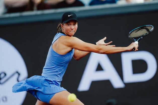TENNIS - WTA, Tennis Damen Upper Austria Ladies Linz LINZ,AUSTRIA,07.APR.26 - TENNIS - WTA Tour, Upper Austria Ladies Linz. Image shows Lilli Tagger (AUT).  GEPAxpictures xAlexanderxSolc