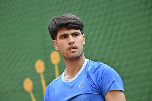 Tennis - Monte Carlo Rolex Masters 2026 - ATP, Tennis Herren - 07 04 2026 - Tennis - Monte Carlo Rolex Masters 2026 - ATP - 07 04 2026 - Carlos Alcaraz - Espagne Monaco  Copyright: xChryslenexCaillaudx Psnewzx
