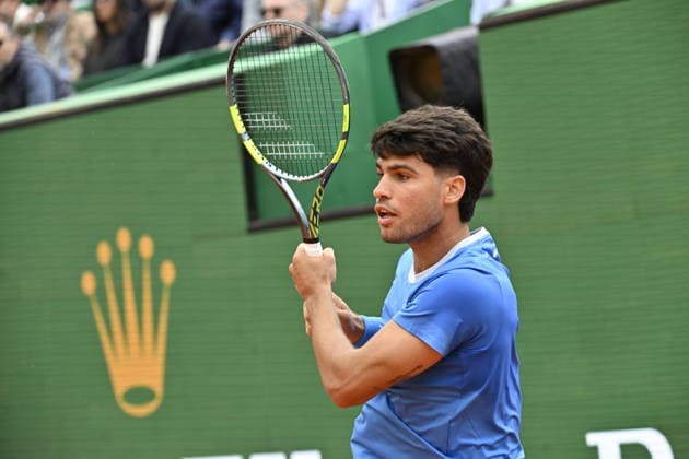 Tennis - Monte Carlo Rolex Masters 2026 - ATP, Tennis Herren - 07 04 2026 - Tennis - Monte Carlo Rolex Masters 2026 - ATP - 07 04 2026 - Carlos Alcaraz - Espagne Monaco  Copyright: xChryslenexCaillaudx Psnewzx