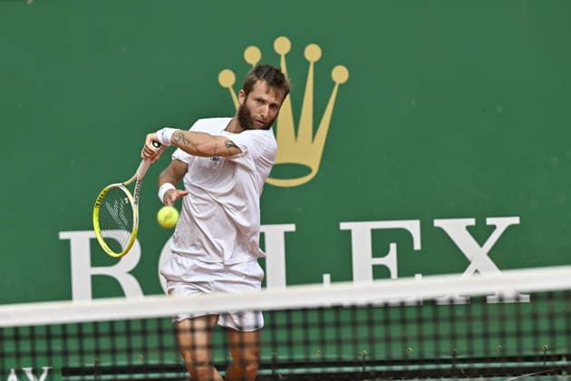 Tennis - Monte Carlo Rolex Masters 2026 - ATP, Tennis Herren - 07 04 2026 - Tennis - Monte Carlo Rolex Masters 2026 - ATP - 07 04 2026 - Corentin Moutet - France Tcheque Monaco  Copyright: xChryslenexCaillaudx Psnewzx