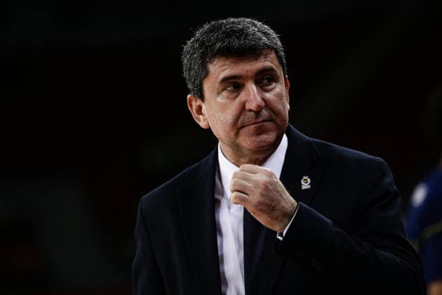 BASKET - Euroleague - Hapoel IBI Tel Aviv vs Fenerbahce Beko Istanbul Fenerbahce assistant coach Ertugrul Erdogan before the Euroleague game between Hapoel IBI Tel Aviv vs Fenerbahce Beko Istanbul - Arena 8888 in Sofia, Bulgaria on April 7, 2026 Sofia Bulgaria  Copyright: xIPAxSport ABACAx