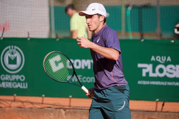 Michele RIBECAI (ITA) during ATP, Tennis Herren Challenger Monza, International Tennis match in Monza, Italy, April 07 2026  Copyright: xRobertaxCorradin IPAxSportx xipa-agency.netx xx IPA_73808809 IPA_Agency_IPA73808809