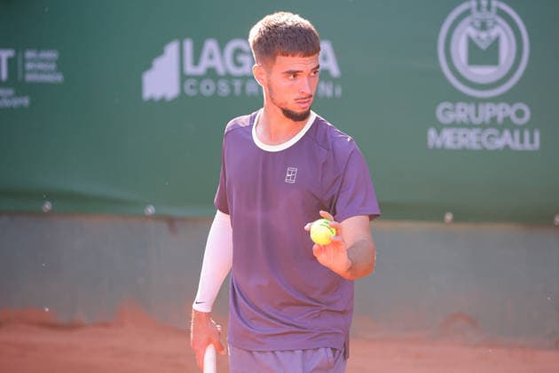 Dino PRIZMIC (CRO) during ATP, Tennis Herren Challenger Monza, International Tennis match in Monza, Italy, April 07 2026  Copyright: xRobertaxCorradin IPAxSportx xipa-agency.netx xx IPA_73808814 IPA_Agency_IPA73808814