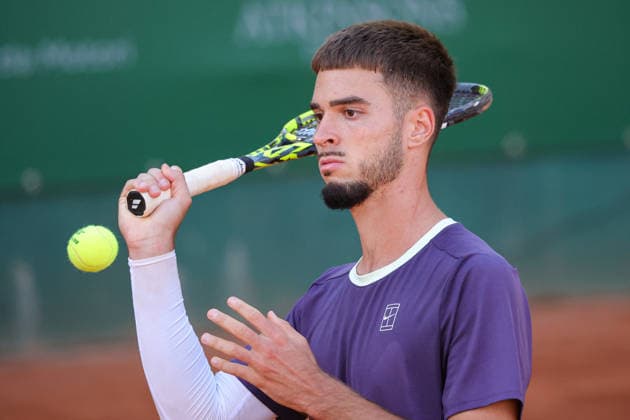 Dino PRIZMIC (CRO) during ATP, Tennis Herren Challenger Monza, International Tennis match in Monza, Italy, April 07 2026  Copyright: xRobertaxCorradin IPAxSportx xipa-agency.netx xx IPA_73808818 IPA_Agency_IPA73808818