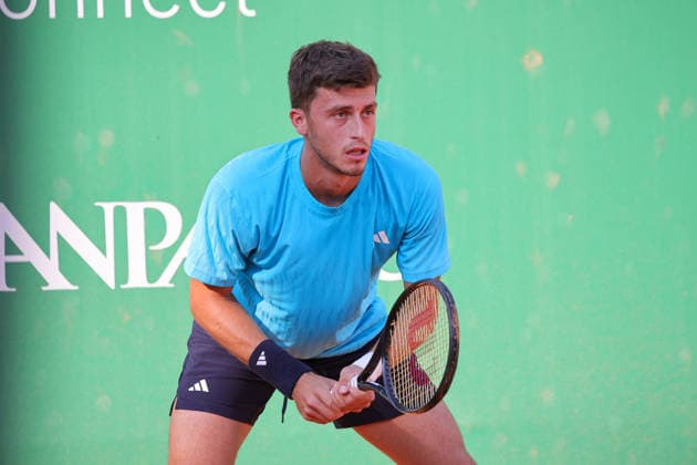 Luca NARDI (ITA) during ATP, Tennis Herren Challenger Monza, International Tennis match in Monza, Italy, April 07 2026  Copyright: xRobertaxCorradin IPAxSportx xipa-agency.netx xx IPA_73808826 IPA_Agency_IPA73808826