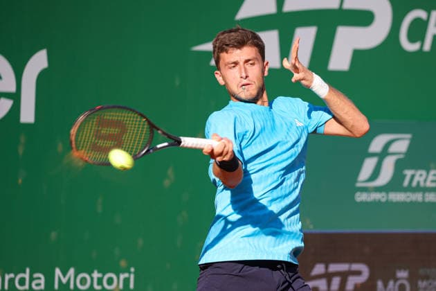 Luca NARDI (ITA) during ATP, Tennis Herren Challenger Monza, International Tennis match in Monza, Italy, April 07 2026  Copyright: xRobertaxCorradin IPAxSportx xipa-agency.netx xx IPA_73808827 IPA_Agency_IPA73808827