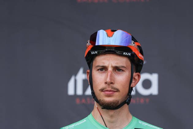 07-04-2026 Itzulia Basque Country; Tappa 02 Pamplona - Cuevas De Mendukilo; 2026, Ineos Grenadiers; Vauquelin, Kevin; Pamplona; 