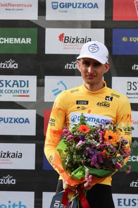 07-04-2026 Itzulia Basque Country; Tappa 02 Pamplona - Cuevas De Mendukilo; 2026, Decathlon - Cma Cgm; Seixas, Paul; Cuevas De Mendukilo; 