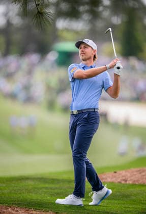 260407 Kristoffer Reitan of Norway during a practice round prior to the 2026 Masters Golf Tournament on April 7, 2026 in Augusta Photo Petter Arvidson BILDBYRAN kod PA PA1191 golf masters bbeng the masters augusta norge  Copyright: PETTERxARVIDSON BB260407PA009