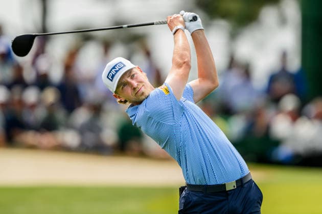 260407 Kristoffer Reitan of Norway during a practice round prior to the 2026 Masters Golf Tournament on April 7, 2026 in Augusta Photo Petter Arvidson BILDBYRAN kod PA PA1191 golf masters bbeng the masters augusta norge  Copyright: PETTERxARVIDSON BB260407PA014