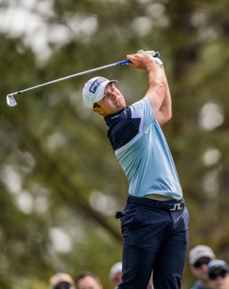 260407 Viktor Hovland of Norway during a practice round prior to the 2026 Masters Golf Tournament on April 7, 2026 in Augusta Photo Petter Arvidson BILDBYRAN kod PA PA1191 golf masters bbeng the masters augusta norge  Copyright: PETTERxARVIDSON BB260407PA016