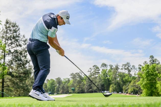 260407 Viktor Hovland of Norway during a practice round prior to the 2026 Masters Golf Tournament on April 7, 2026 in Augusta Photo Petter Arvidson BILDBYRAN kod PA PA1191 golf masters bbeng the masters augusta norge  Copyright: PETTERxARVIDSON BB260407PA021