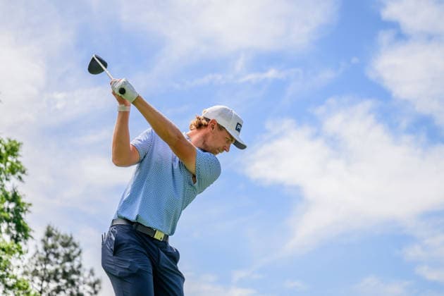 260407 Kristoffer Reitan of Norway during a practice round prior to the 2026 Masters Golf Tournament on April 7, 2026 in Augusta Photo Petter Arvidson BILDBYRAN kod PA PA1191 golf masters bbeng the masters augusta norge  Copyright: PETTERxARVIDSON BB260407PA023