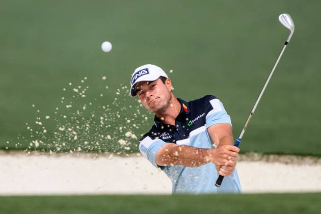 260407 Viktor Hovland of Norway during a practice round prior to the 2026 Masters Golf Tournament on April 7, 2026 in Augusta Photo Petter Arvidson BILDBYRAN kod PA PA1191 golf masters bbeng the masters augusta norge  Copyright: PETTERxARVIDSON BB260407PA033